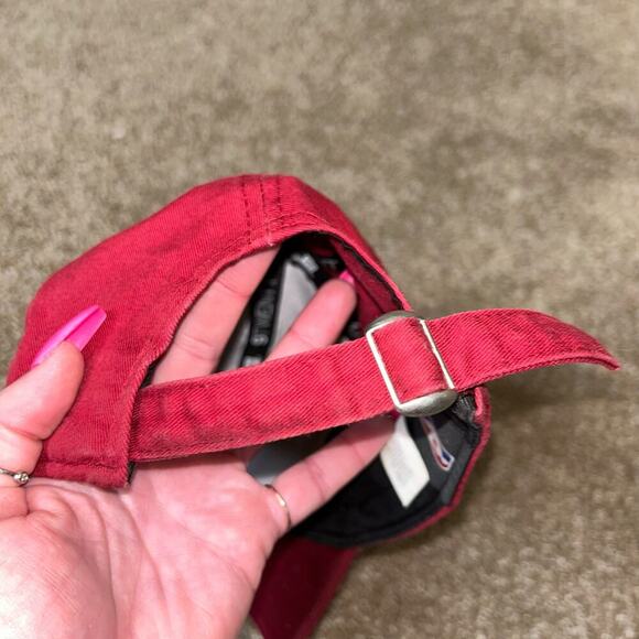 Lebron James hat cap red embroidered #23 adjustable NBA 9Twenty - Picture 7 of 8